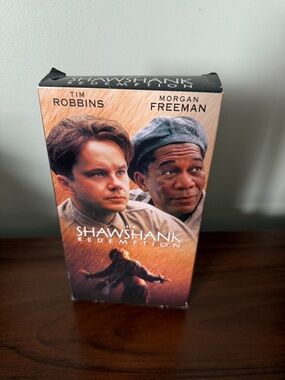 The Shawshank Redemption VHS — Tim Robbins & Morgan Freeman